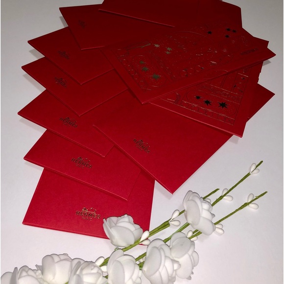 ✨ HERMÈS 2023 year of Rabbit red packet Envelopes - Picture 3 of 16